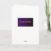 Gelukkige Verjaardag - Sarcastisch Kaart (Achterkant)