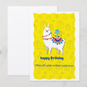 gelukkige verjaardag save the date (Voorkant / Achterkant)