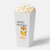 Gelukkige verjaardag schattige tijger aangepaste n bedankdoosjes (Popped)