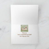 Gelukkige Verjaardag Schoondochter Sparrow Bird Fa Kaart (Binnen)