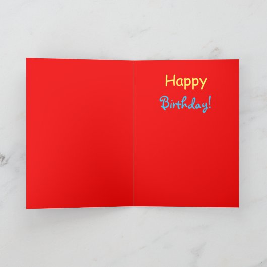 Gelukkige verjaardag! Schreeuwende Penguin Funny C Kaart (Binnen)