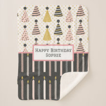 Gelukkige Verjaardag Sherpa Deken