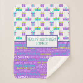 Gelukkige Verjaardag Sherpa Deken