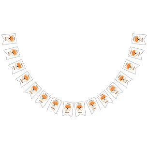 Gelukkige Verjaardag Shiba Inu Originele Vlaggenli Vlaggetjes