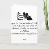 Gelukkige Verjaardag Siamese Kitten Kaart (Achterkant)