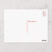 Gelukkige Verjaardag Siberische Husky Puppy Hond Briefkaart (Achterkant)