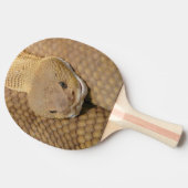 Gelukkige Verjaardag Slang Ping Pong Paddle Tafeltennisbatje (Zijkant)