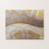 Gelukkige Verjaardag Snake Jigsaw Puzzel Snake Puz (Horizontaal)