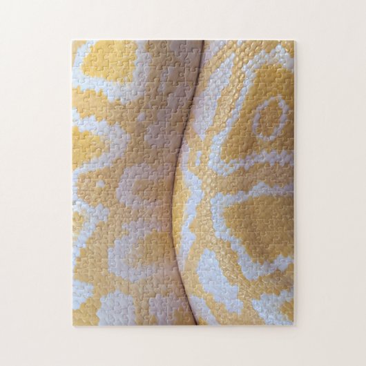 Gelukkige Verjaardag Snake Jigsaw Puzzel Snake Puz (Verticaal)