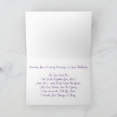 "Gelukkige Verjaardag SoulMate " * Kaart (Binnen)