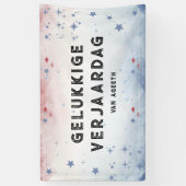 gelukkige verjaardag spandoek (Verticaal)