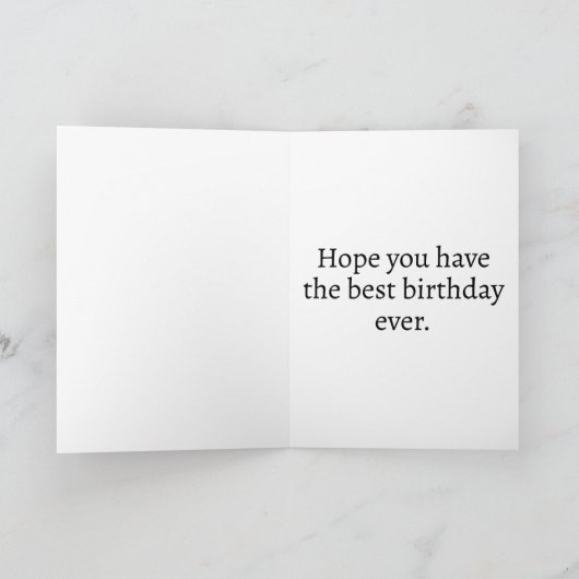 Gelukkige Verjaardag Speelse Puppy Hond Kaart (Binnen)