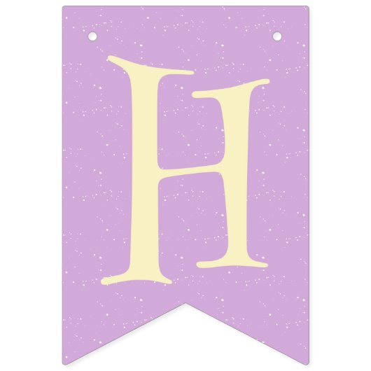 Gelukkige Verjaardag Spooky One Ghost Moon Boo Hal Vlaggetjes (Tweede vlag)