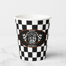 Gelukkige Verjaardag Sport Auto Racing Party Suppl Papieren Bekers