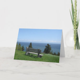 Gelukkige Verjaardag-St George Bench Kaart