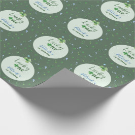 Gelukkige Verjaardag St. Patrick Jongen Cadeaupapier