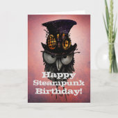 Gelukkige Verjaardag Steampunk! - Grappige Kaart (Voorkant)