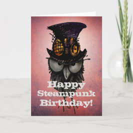 Gelukkige Verjaardag Steampunk! - Grappige Kaart