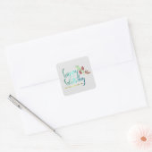 Gelukkige Verjaardag Sticker (Envelop)