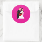 Gelukkige verjaardag stickers Halloween feest (Tas)