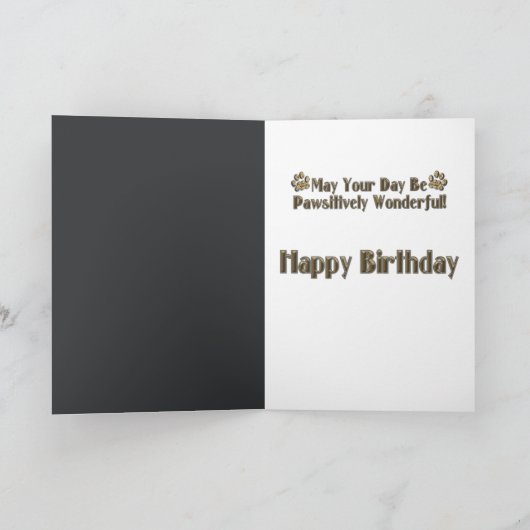 Gelukkige Verjaardag - Stone Paws - Beagle Puppy Kaart (Binnen)