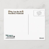 Gelukkige Verjaardag - Stone Paws - Cavalier Briefkaart (Achterkant)