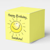 Gelukkige verjaardag, Sunshine! Bedankdoosjes (Voorkant Zijde)