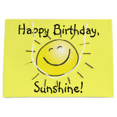 Gelukkige verjaardag, Sunshine! Large Cadeautasje (Voorkant)