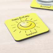 Gelukkige verjaardag, Sunshine! Onderzetter (Linkerzijde)