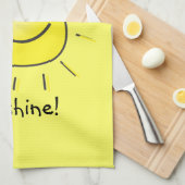 Gelukkige verjaardag, Sunshine! Theedoek (Quarter Fold)