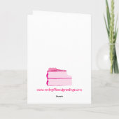 Gelukkige Verjaardag Sweet Heart Kaart (Achterkant)