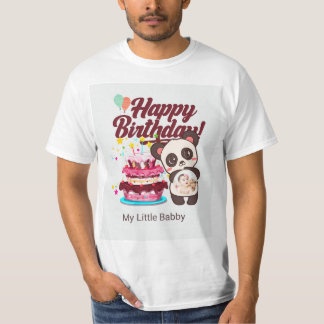 Gelukkige verjaardag t-shirt