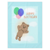 Gelukkige verjaardag tafelkleed (Voorkant)