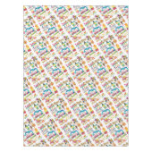 Gelukkige Verjaardag Tafelkleed Carnaval Circus (Voorkant)