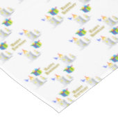 Gelukkige Verjaardag Tafelkleed kaarsen (Gekanteld)