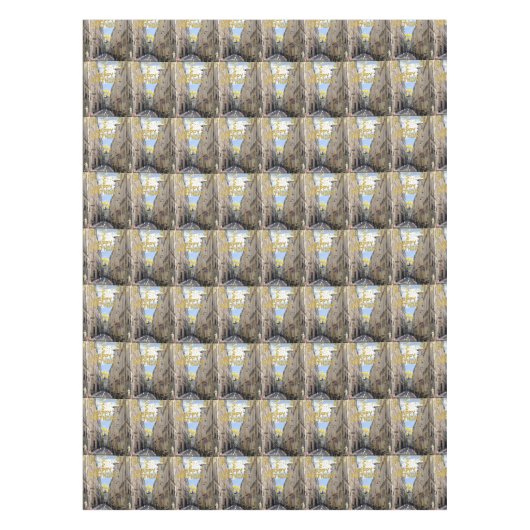 Gelukkige Verjaardag Tafelkleed Parijs Frankrijk (Voorkant)