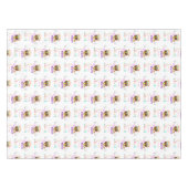 Gelukkige Verjaardag Tafelkleed Uil (Voorkant (Horizontaal))