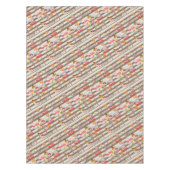 Gelukkige Verjaardag Tafelkleed wensend voor een h (Voorkant)