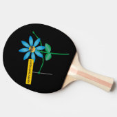 gelukkige verjaardag tafeltennisbatje (Zijkant)