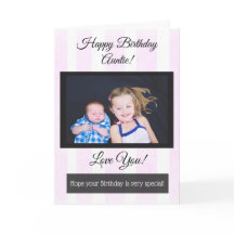 Gelukkige Verjaardag Tante Gepersonaliseerde Fotok