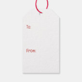 Gelukkige Verjaardag Teckel Honden Cadeaulabel (Achterkant)