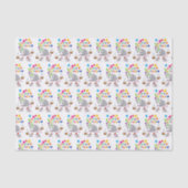 Gelukkige Verjaardag Tissue Paper Possum Tissuepapier (Voorkant)