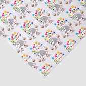 Gelukkige Verjaardag Tissue Paper Possum Tissuepapier (Detail)