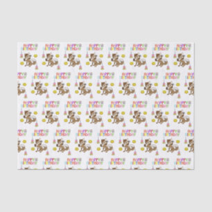 Gelukkige Verjaardag Tissue Paper Wolf Tissuepapier