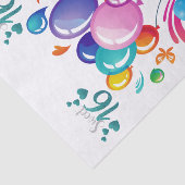 Gelukkige Verjaardag Tissue Papier Zoet Zestien (Detail)