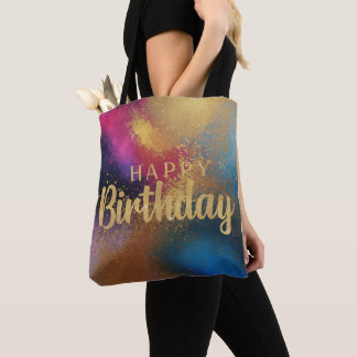 Gelukkige verjaardag tote bag