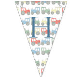 Gelukkige verjaardag tractor banner (Tweede vlag)