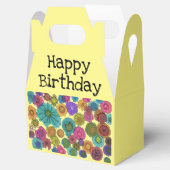 Gelukkige Verjaardag traktatie doos Bedankdoosjes (Geopend)