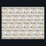 Gelukkige Verjaardag Twee Wilde Safari Dieren Pers Tissuepapier<br><div class="desc">Happy Birthday Two Wild Birthday Safari Animals Schattigee Kinder Gepersonaliseerde naam Tissue Paper beschikt over grillige giraf, olifant, leeuw, zebra, luipaard, aap, slang, krokodil, schattige en kleurrijke wilde dieren met de tekst in modern zwart en mosterd typografie script. Perfect voor jongens of meisjes, kinderen verjaardagsfeestvieringen. Ontworpen door Evco Studio. Voor...</div>