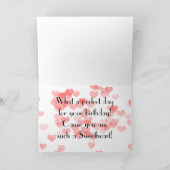 Gelukkige verjaardag Valentijnse Feestdagen Kaart (Binnen)